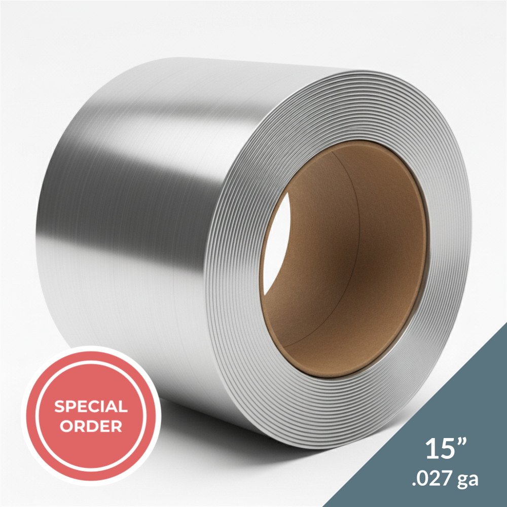 Aluminum Coil - 15" x .027 Gauge (Special Order)
