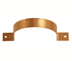 copper downspout strap