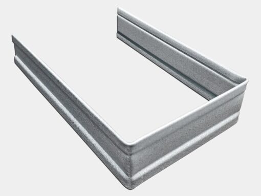 galvanized downspout strap